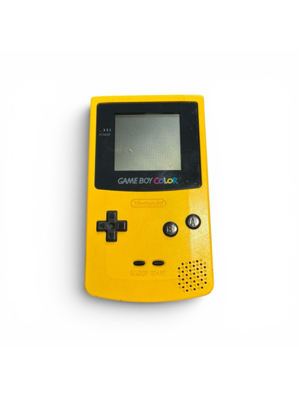 Nintendo Game Boy Color Handheld Console Yellow One Size Untested For Parts
